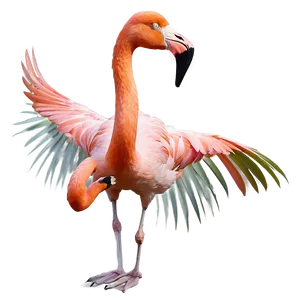 Flamingo Tropical Paradise Png Cys PNG Image