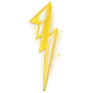 Flashing Yellow Lightning Bolt Png Vtm PNG Image