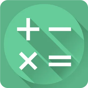 Flat Design Calculator Icon PNG Image