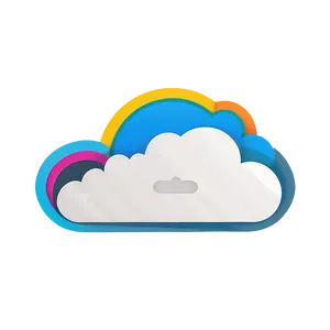 Flat Design Cloud Vector Png Qbl PNG Image