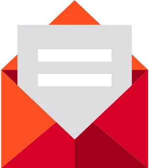 Flat Design Email Icon.png PNG Image