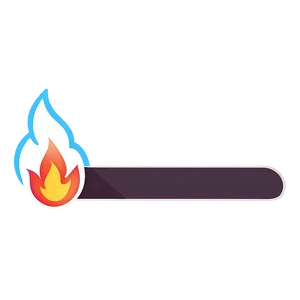 Flat Design Fire Cartoon Png Swg PNG Image