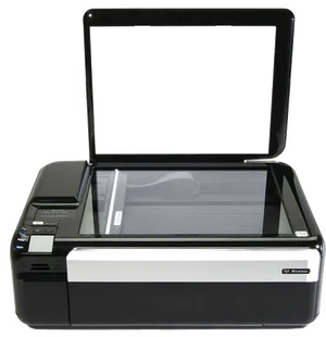 Flatbed Scanner Open Lid PNG Image