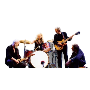 Fleetwood Mac Live Performance Png 06252024 PNG Image