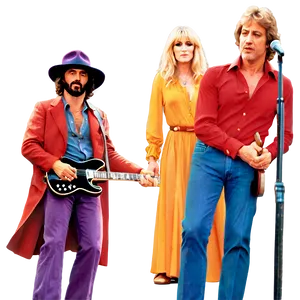 Fleetwood Mac Members Illustration Png 81 PNG Image