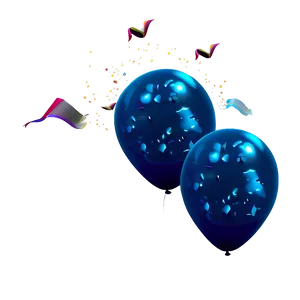 Floating Blue Balloons Png Aso72 PNG Image