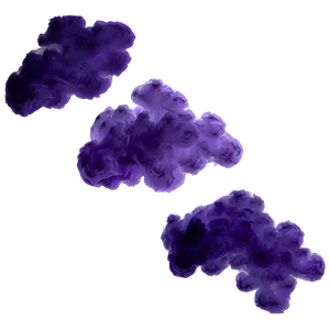 Floating Purple Smoke Png Mcx PNG Image