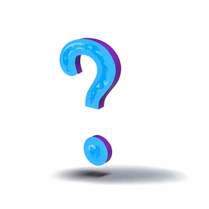 Floating Question Mark Transparent Png Khm PNG Image