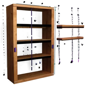 Floating Shelf Cabinet Png 06122024 PNG Image