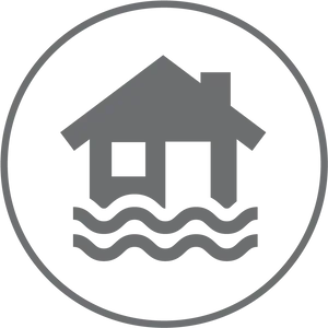 Flooded_ House_ Symbol PNG Image