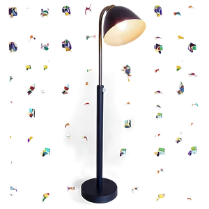 Floor Lamp With Shelves Png Pva90 PNG Image