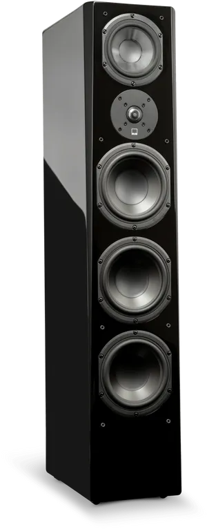 Floor Standing Tower Speaker Home Theater PNG Image