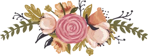 Floral Arrangement Graphic PNG Image