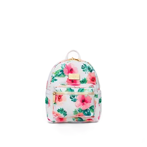 Floral Bookbag Png Yww37 PNG Image