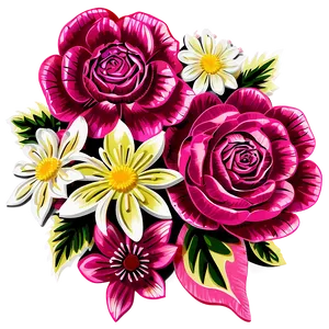 Floral Bouquet Cricut Png Rmq PNG Image