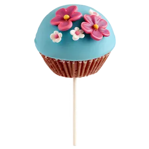 Floral Cake Pop Png 06212024 PNG Image