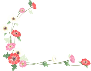 Floral_ Corner_ Border_ Design.png PNG Image