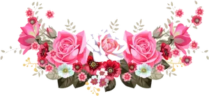 Floral_ Corner_ Design.png PNG Image