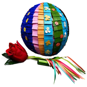 Floral Decor Pinata Png Yny PNG Image