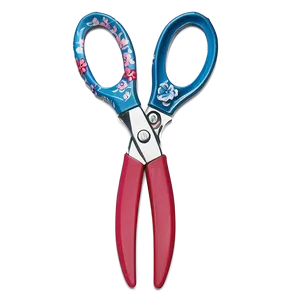 Floral Design Craft Shears Png Jxv75 PNG Image