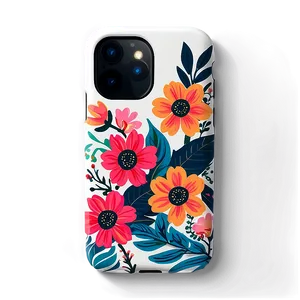 Floral Iphone Case Design Png Jpb35 PNG Image