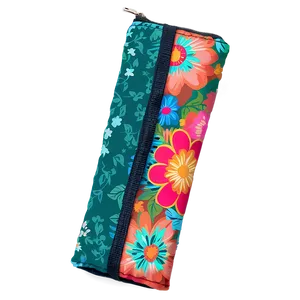 Floral Print Pencil Case Png 6 PNG Image