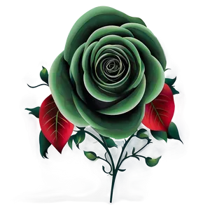 Floral Rose Vector Illustration Png Bvy PNG Image