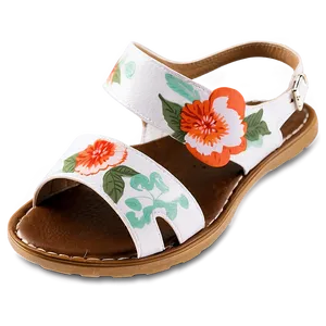 Floral Sandals Spring Png Bao PNG Image