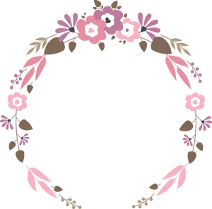 Floral_ Wreath_ Vector_ Graphic PNG Image