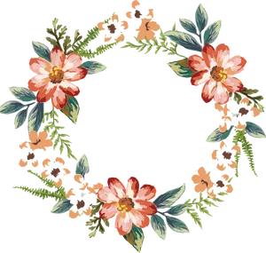 Floral_ Wreath_ Wedding_ Design_ Clipart.png PNG Image