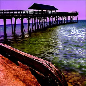 Florida State Fishing Pier Png Fjm PNG Image