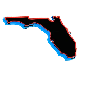 Florida State Outline Png 42 PNG Image