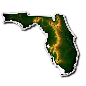 Florida State Parks Map Png Pvl6 PNG Image