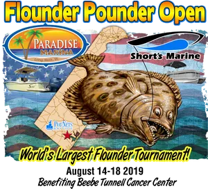 Flounder Pounder Open Fishing Tournament2019 PNG Image