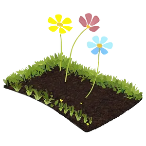 Flower Bed Planting Png 75 PNG Image