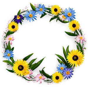 Flower Circle Png 82 PNG Image