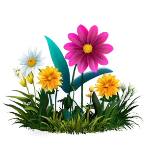 Flower Garden Inspiration Png 06112024 PNG Image