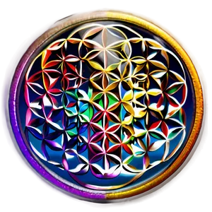 Flower Of Life Healing Symbol Png Kcw8 PNG Image