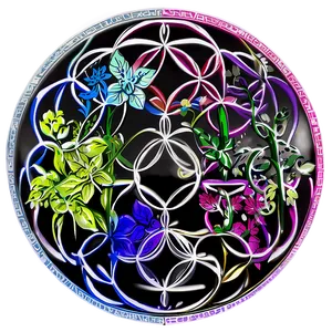 Flower Of Life Symbol Illustration Png Ner PNG Image