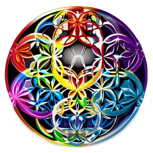 Flower Of Life Symbol Illustration Png New53 PNG Image