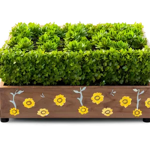 Flower Planter Box Png Xdc36 PNG Image