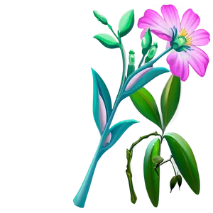 Flower Stem B PNG Image