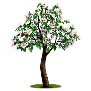 Flower Tree B PNG Image