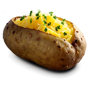 Fluffy Baked Potato Png Git51 PNG Image