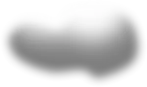 Fluffy Cartoon Cloud PNG Image