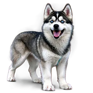 Fluffy Siberian Husky Png 79 PNG Image