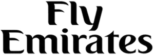 Fly Emirates Logo Blackon Transparent PNG Image