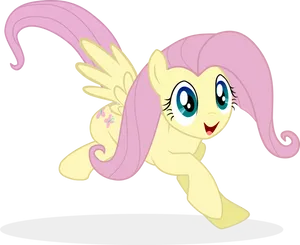 Flying Pink Pony Character PNG Image