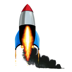 Flying Rocket Png 31 PNG Image