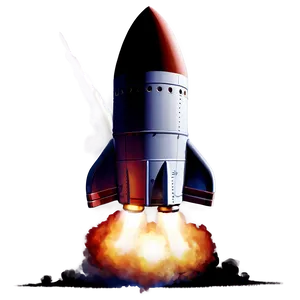 Flying Rocketship Png Dig PNG Image